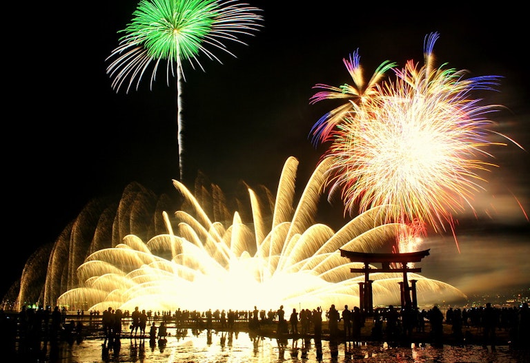 Miyajima Fireworks Festival
