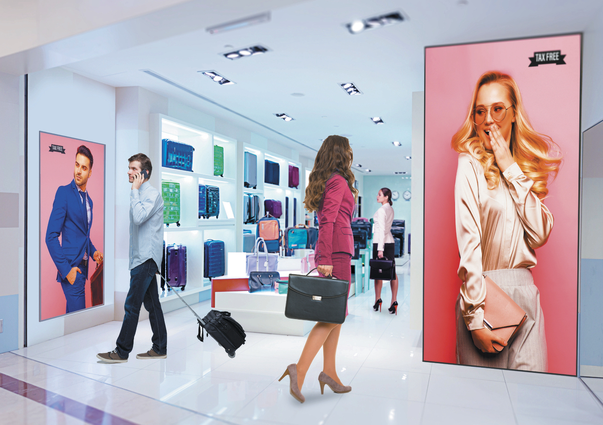 TRANSPORT - Airport Duty Free - H-line - LED image